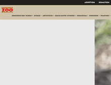 Tablet Screenshot of odsherreds-zoo.dk